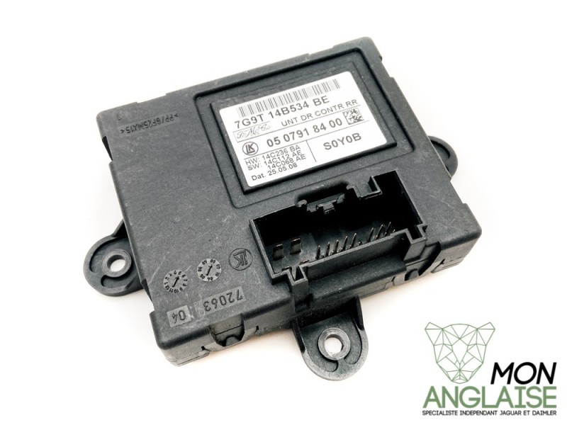 Module de portière arrière Jaguar XF de 2008 à 2009