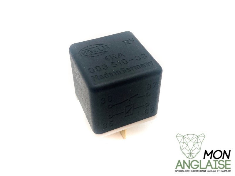 Relais 12V 4 fiches Jaguar XJ Série 3 de 1978 à 1992