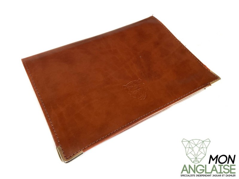 Pochette porte documents Jaguar camel Jaguar XJ Série 3 de 1978 à 1992