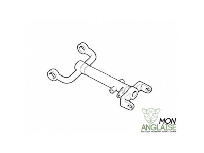 Levier triangulaire arrière droite Jaguar XJS de 1987 à 1993