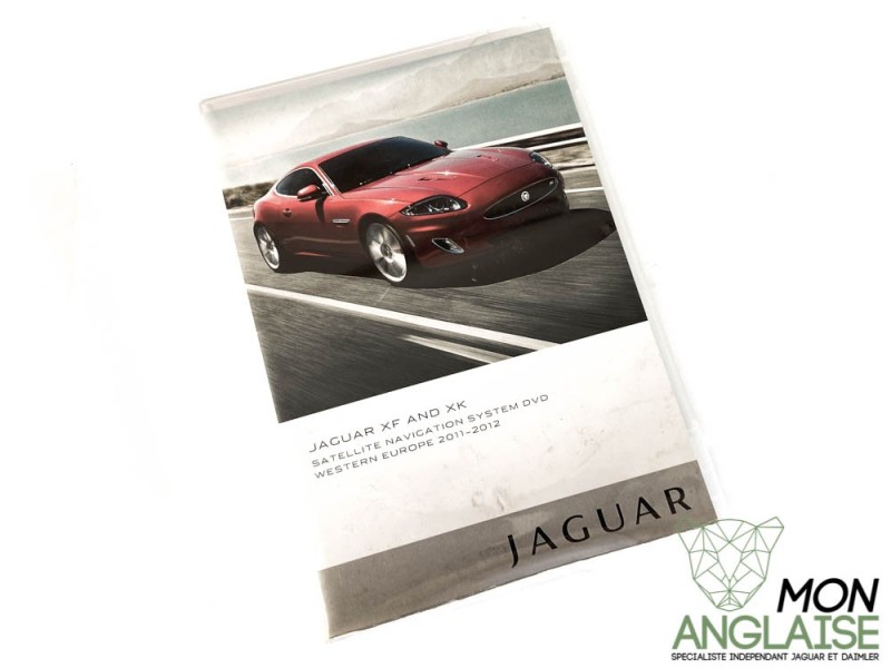 DVD de navigation GPS Europe 2011-2012 Jaguar XK de 2006 à 2014