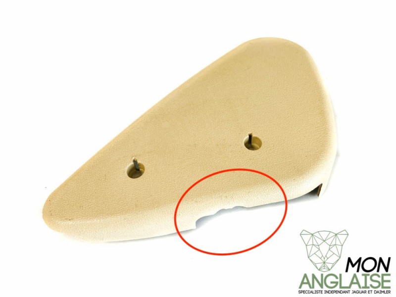 Couvercle mécanisme siège externe gauche beige Jaguar XK8 de 1996 à 20