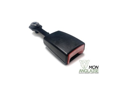 Boucle de ceinture avant passager noir Jaguar XK8 de 1996 à 1999