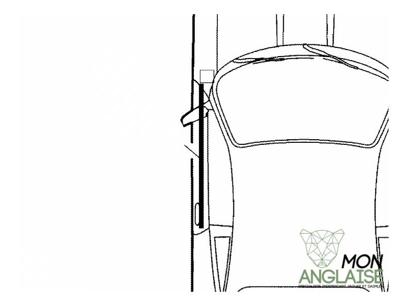 Faisceau de portière avant gauche conducteur Jaguar XK8 de 1996 à 1998