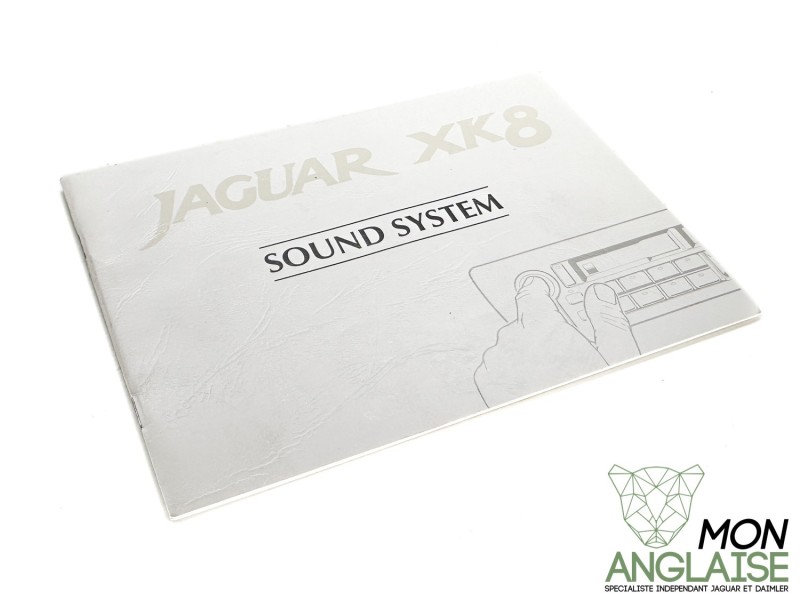 Manuel du système audio anglais UK Jaguar XK8 de 1996 à 2006