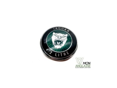 Badge de capot 4.2L Jaguar XK8 de 2003 à 2006
