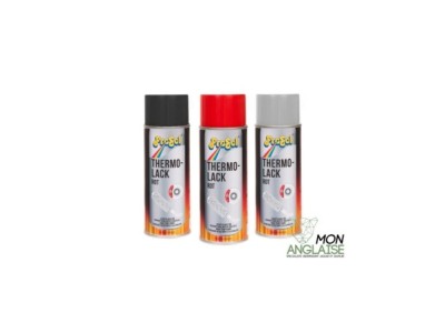 Peinture haute température 400 mL Jaguar XE de 2015 à 2023 Référence OE : PHTEMP