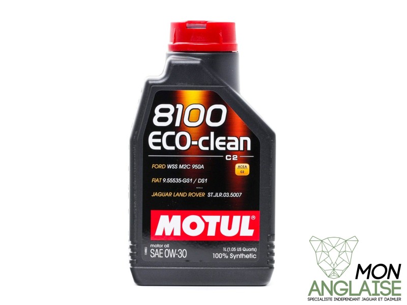 Huile Motul 0W30 ECO-Clean Ingenium Jaguar XE de 2015 à 2023 Référence OE : MOTUL0W30