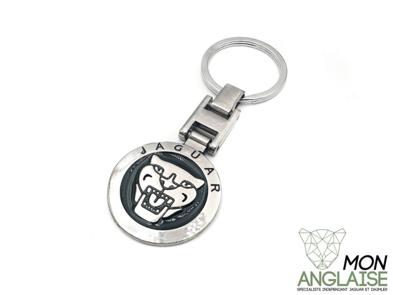 Porte Clef métal Jaguar Noir Jaguar XK de 2006 à 2014 Référence OE : POFLEF004