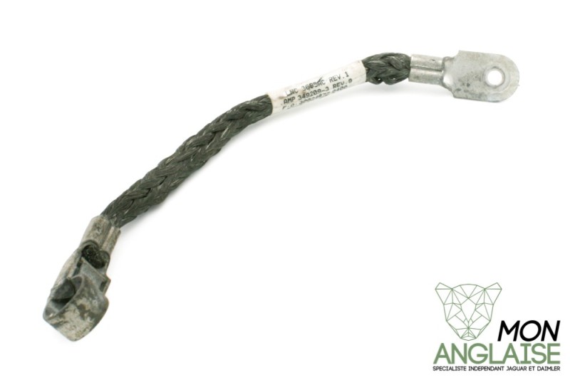 Câble de batterie négatif Jaguar XK8 de 1997 à 2006 Référence OE : LNC3695AC