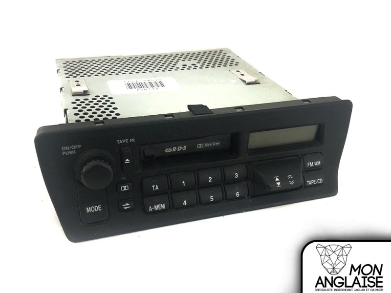 Autoradio lecteur cassette Jaguar XK8 de 1996 à 1997 Référence OE : LJA4100AA