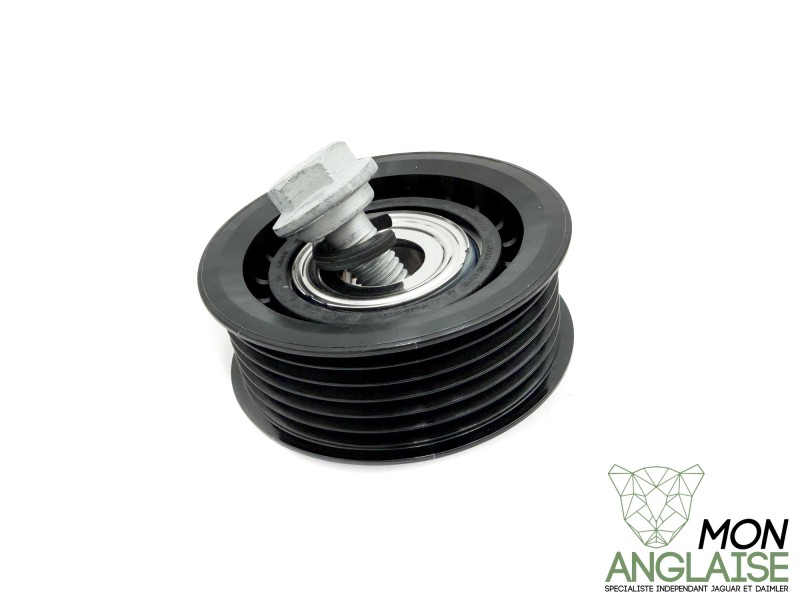 Poulie de renvoi Jaguar New XJ de 2010 à 2019 Référence OE : C2D46614