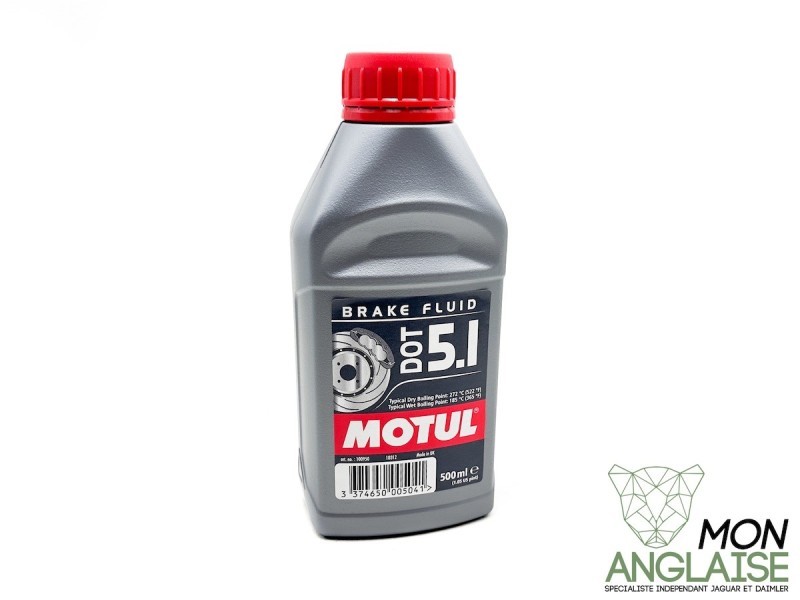 Liquide de frein Motul Dot 5.1 500ml Jaguar S-Type de 1999 à 2008 Référence OE : DOT51