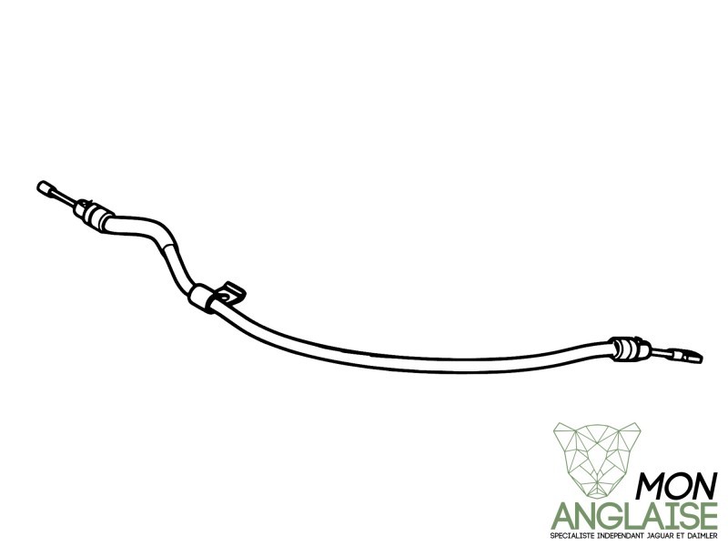 Cable de frein de stationnement arrière droite Jaguar S-Type de 2003 à