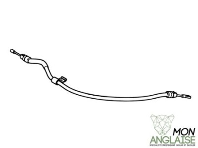 Cable de frein de stationnement arrière droite Jaguar S-Type de 2003 à