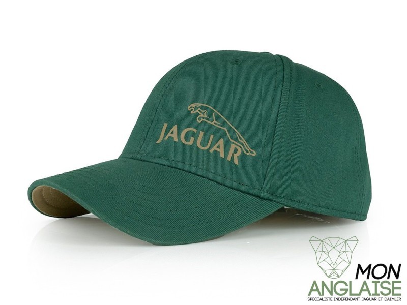 Casquette Jaguar Classic vert et or Jaguar XK de 2006 à 2014