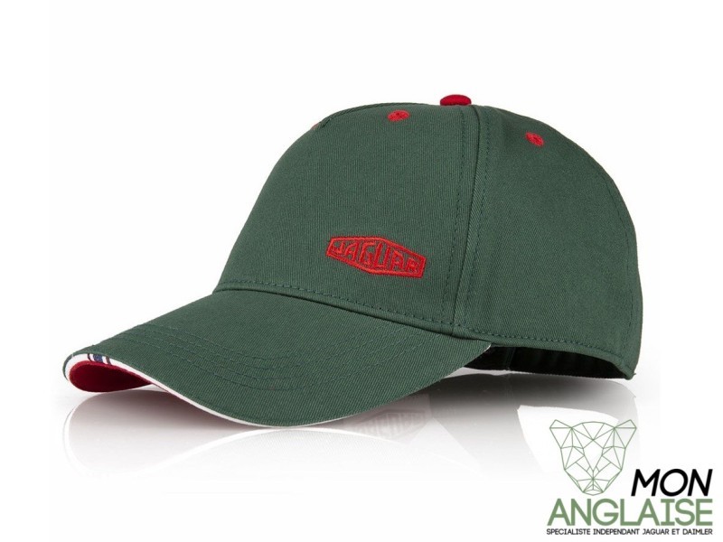 Casquette Jaguar Heritage verte Jaguar XK de 2006 à 2014