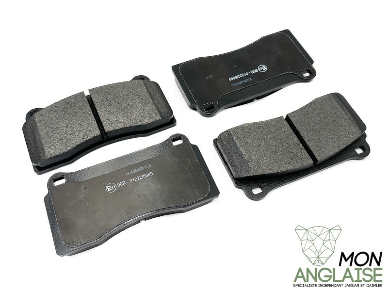 Jeu de plaquettes de frein avant Performance R Jaguar XJ8 de 1998 à 2002 Référence OE : MXD1550AB
