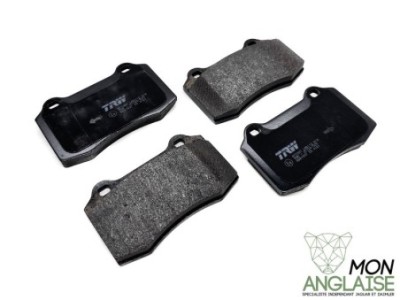 Jeu de plaquettes de frein arrière R performance Jaguar XJ8 de 1998 à 2002 Référence OE : MXD2750AA