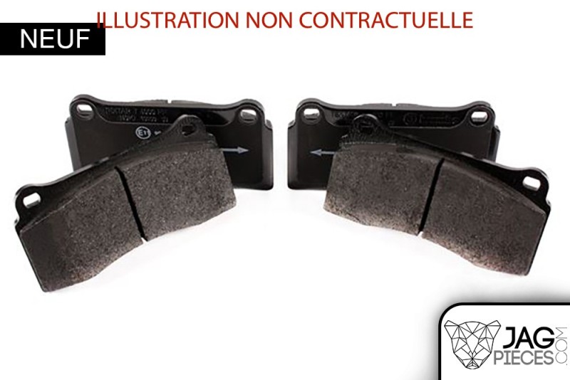 Jeu de plaquettes de frein avant Performance R Jaguar XJ8 de 1998 à 20