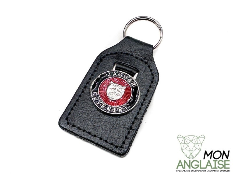 Porte Clef Jaguar cuir et métal Jaguar X-Type de 2001 à 2009