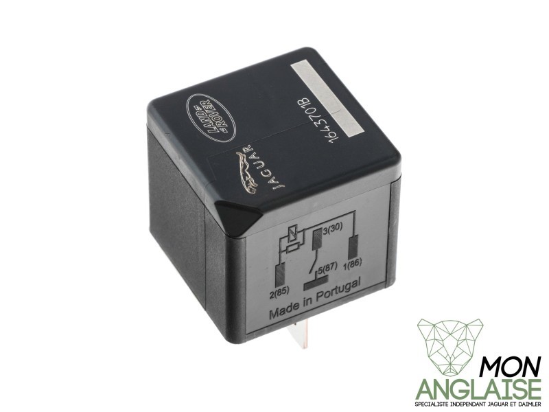 Relais 12V 40A 4 broches Jaguar XK8 de 2000 à 2006 Référence OE : T4N15704