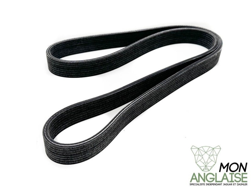 Courroie de suralimenteur double Jaguar XK de 2006 à 2009 Référence OE : C2C37055