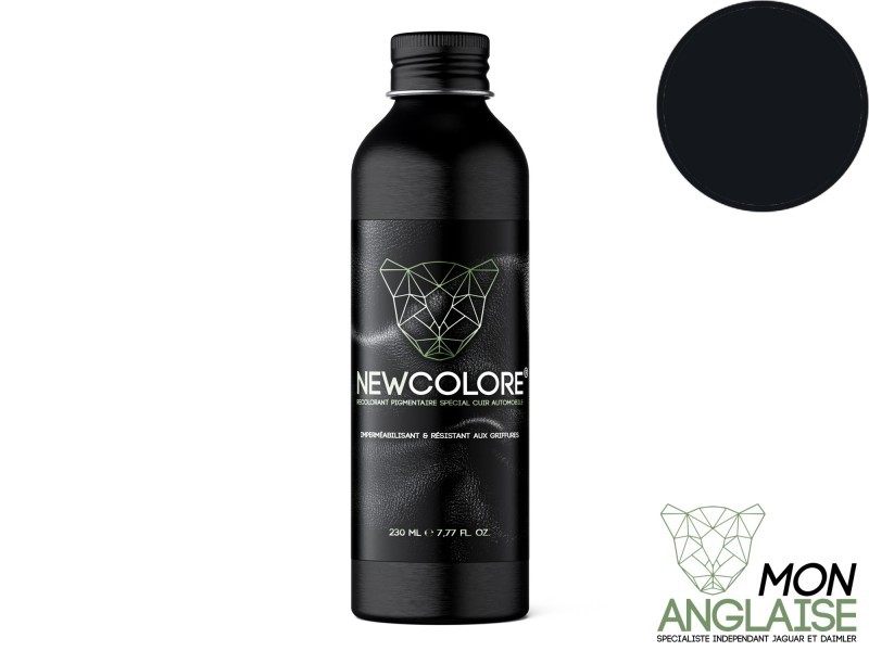 Recolorant Cuir NewColore® Noir LEG Jaguar XK de 2006 à 2014 Référence OE : RECLEG