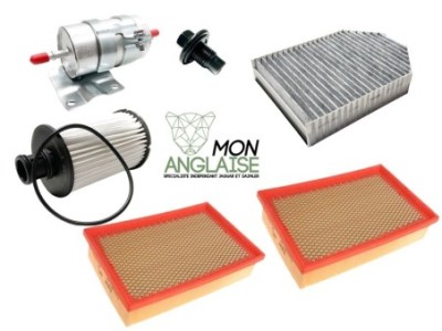 Kit de vidange moteur Jaguar XK de 2010 à 2014 Référence OE : ENTXK2