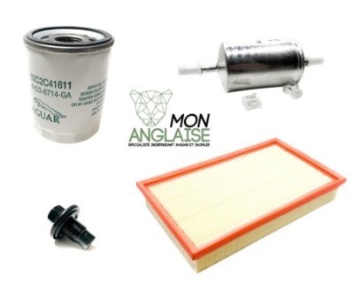 Kit de vidange moteur V8 4.2L Jaguar XK8 de 2003 à 2006