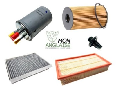Kit de vidange moteur Diesel Jaguar XJ X350 de 2006 à 2009