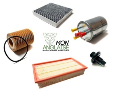 Kit de vidange moteur V6 3.0LD Jaguar XF de 2010 à 2015