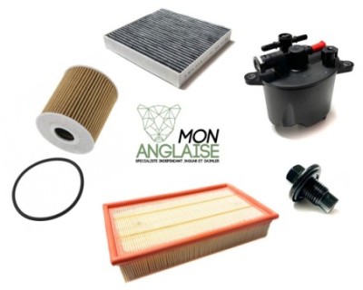 Kit de vidange moteur 2.2LD Jaguar XF de 2012 à 2015