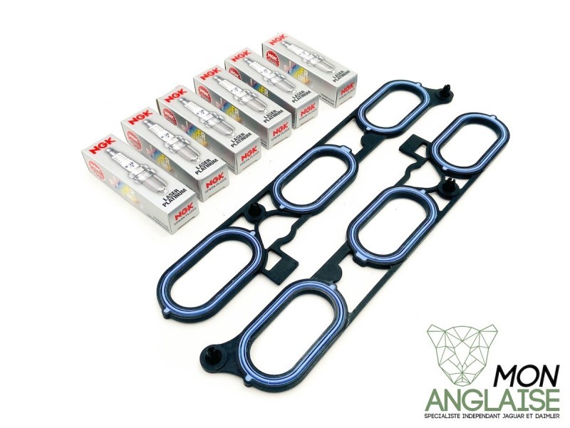 Kit de changement de bougies OEM V6 Jaguar S-Type de 1999 à 2008