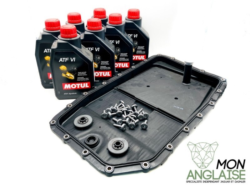 Kit de vidange boite de vitesse automatique ZF 6HP26 Jaguar XK8 de 2003 à 2006 Référence OE : KVZF6