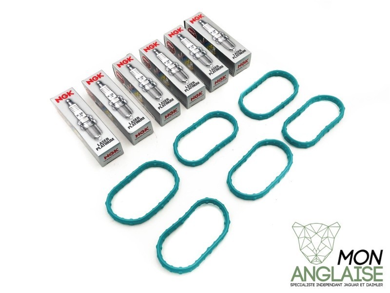 Kit de changement de bougies OEM V6 Jaguar New XJ de 2010 à 2019