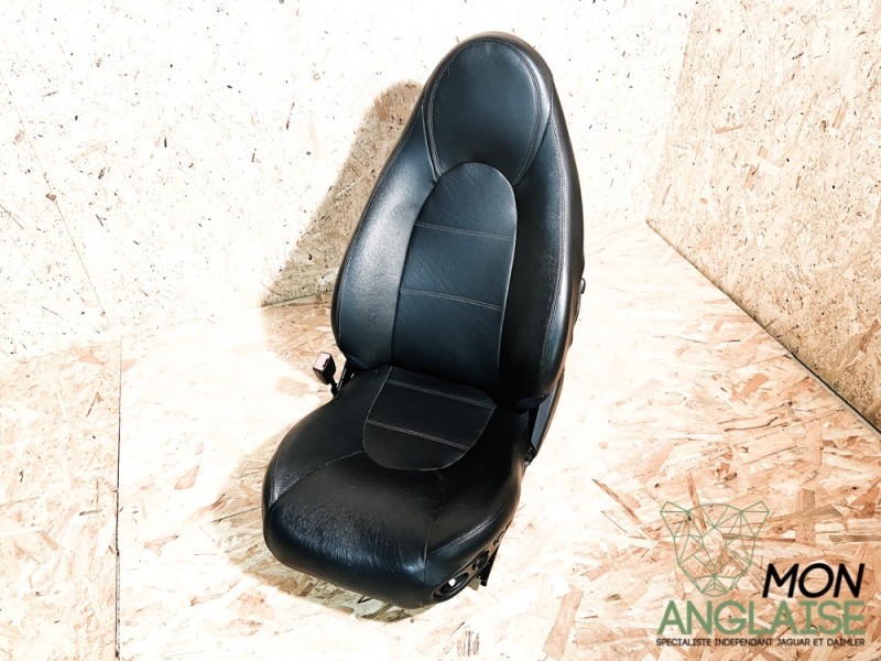 Siège avant gauche noir Jaguar XK8 de 1996 à 2002 Référence OE : GJA4411BALEG