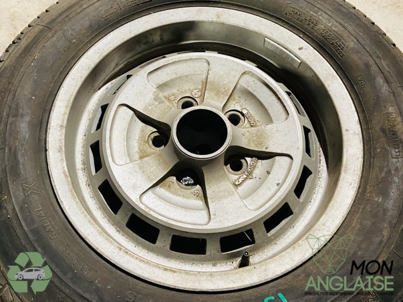 Jante 15 Kent J051 Jaguar XJ Série 3 de 1978 à 1992 Référence OE : CAC170XJ51