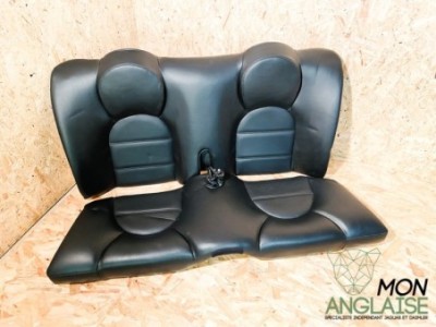 Banquette arrière coupé noir Jaguar XK8 de 1996 à 2006