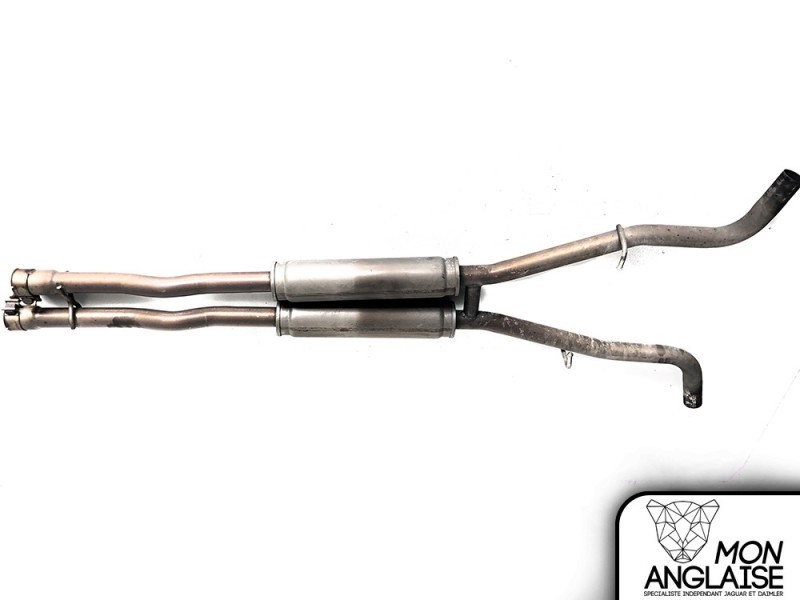 Silencieux d'échappement intermédiaire Jaguar S-Type de 2004 à 2008