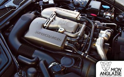 Moteur 4.0L S/C à partir du moteur n°0108130000 Jaguar XJ8 de 2002 à 2