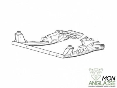 Berceau avant Jaguar X-Type de 2001 à 2009