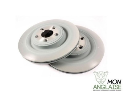 Kit de 2 disques de frein arrière 326mm Jaguar S-Type de 2006 à 2008