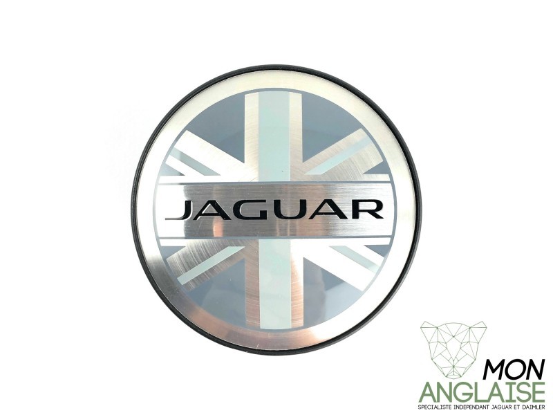 Centre de roue Union Jack Jaguar X-Type de 2001 à 2009 Référence OE : T2R5513
