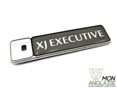 Badge de coffre XJ Exécutive Jaguar XJ8 de 1998 à 2002
