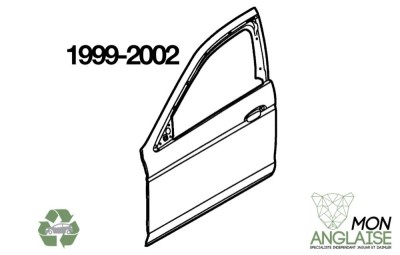 Portière avant gauche Jaguar S-Type de 1999 à 2002