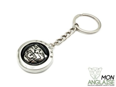 Porte-clef métal Jaguar Noir Jaguar XJ Série 3 de 1978 à 1992 Référence OE : MAPC1