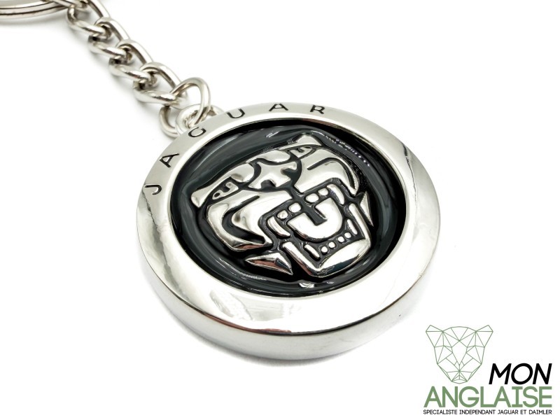 Porte-clef métal Jaguar Noir Jaguar XJ Série 3 de 1978 à 1992