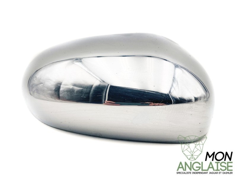 Coque de rétroviseur droite chromée Jaguar XK de 2006 à 2009