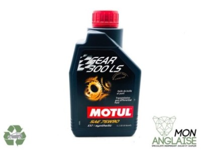 Motul Gear 300 LS 75W90 1L Différentiel Jaguar XK8 de 1996 à 2002